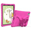 EIDERWOOD iPad Air 11" (2025 / 2024) Børne Cover - Butterfly Kickstand Cover m. Skulderstrop - Pink