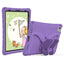 EIDERWOOD iPad Air 11" (2025 / 2024) Børne Cover - Butterfly Kickstand Cover m. Skulderstrop - Lilla