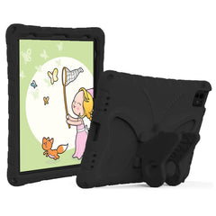 EIDERWOOD iPad Pro 11" (2025 / 2024) Børne Cover - Butterfly Kickstand Cover m. Skulderstrop - Sort