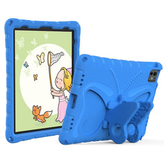 EIDERWOOD iPad Pro 11" (2025 / 2024) Børne Cover - Butterfly Kickstand Cover m. Skulderstrop - Blå