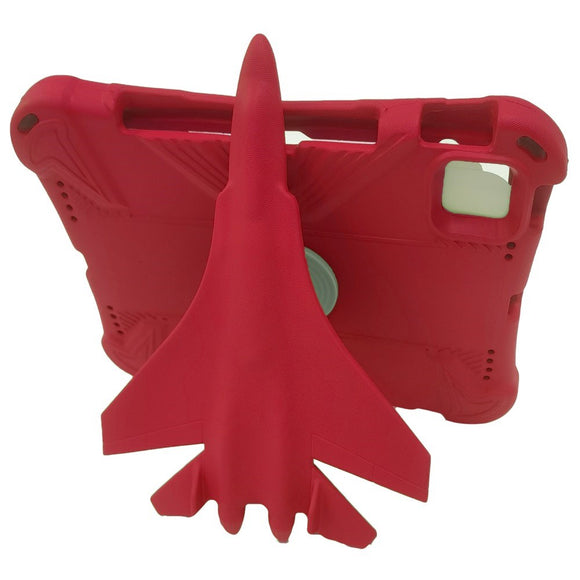 EIDERWOOD iPad Pro 11" (2025 / 2024) Airplane 360 Degree Position Børne Cover - Rød