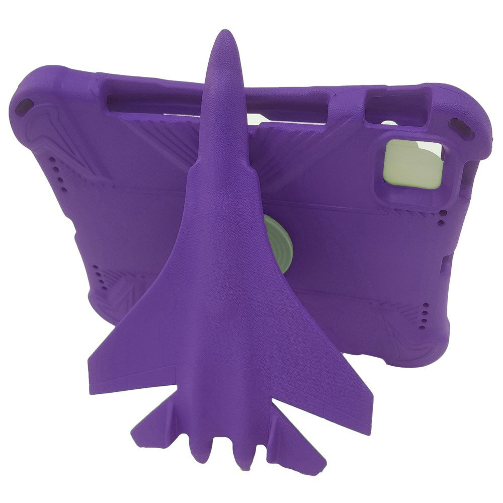 EIDERWOOD iPad Pro 11" (2025 / 2024) Airplane 360 Degree Position Børne Cover - Lilla