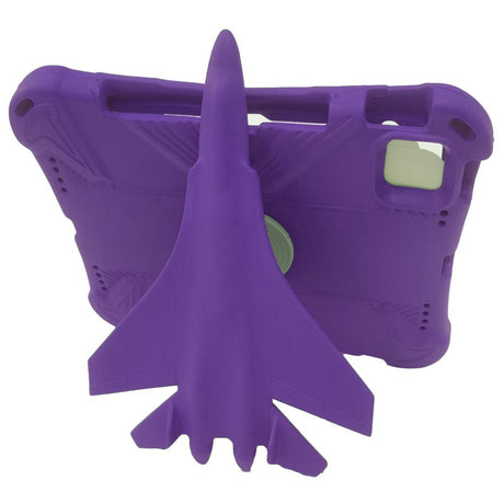 EIDERWOOD iPad Pro 11" (2025 / 2024) Airplane 360 Degree Position Børne Cover - Lilla