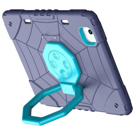 EIDERWOOD iPad Air 11" (2026 / 2025 / 2024) Børne Cover m. Kickstand & Håndtag - Mørkeblå