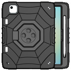 EIDERWOOD iPad Air 11" (2025 / 2024) Børne Cover m. Kickstand & Håndtag - Sort