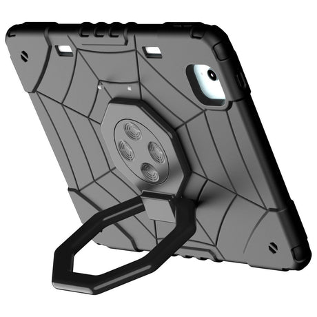 EIDERWOOD iPad Air 11" (2026 / 2025 / 2024) Børne Cover m. Kickstand & Håndtag - Sort