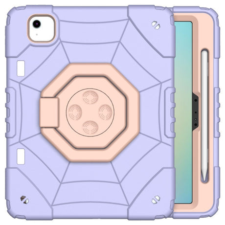 EIDERWOOD iPad Air 11" (2026 / 2025 / 2024) Børne Cover m. Kickstand & Håndtag - Lilla