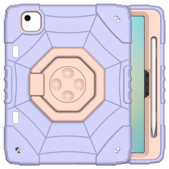 EIDERWOOD iPad Air 11" (2026 / 2025 / 2024) Børne Cover m. Kickstand & Håndtag - Lilla