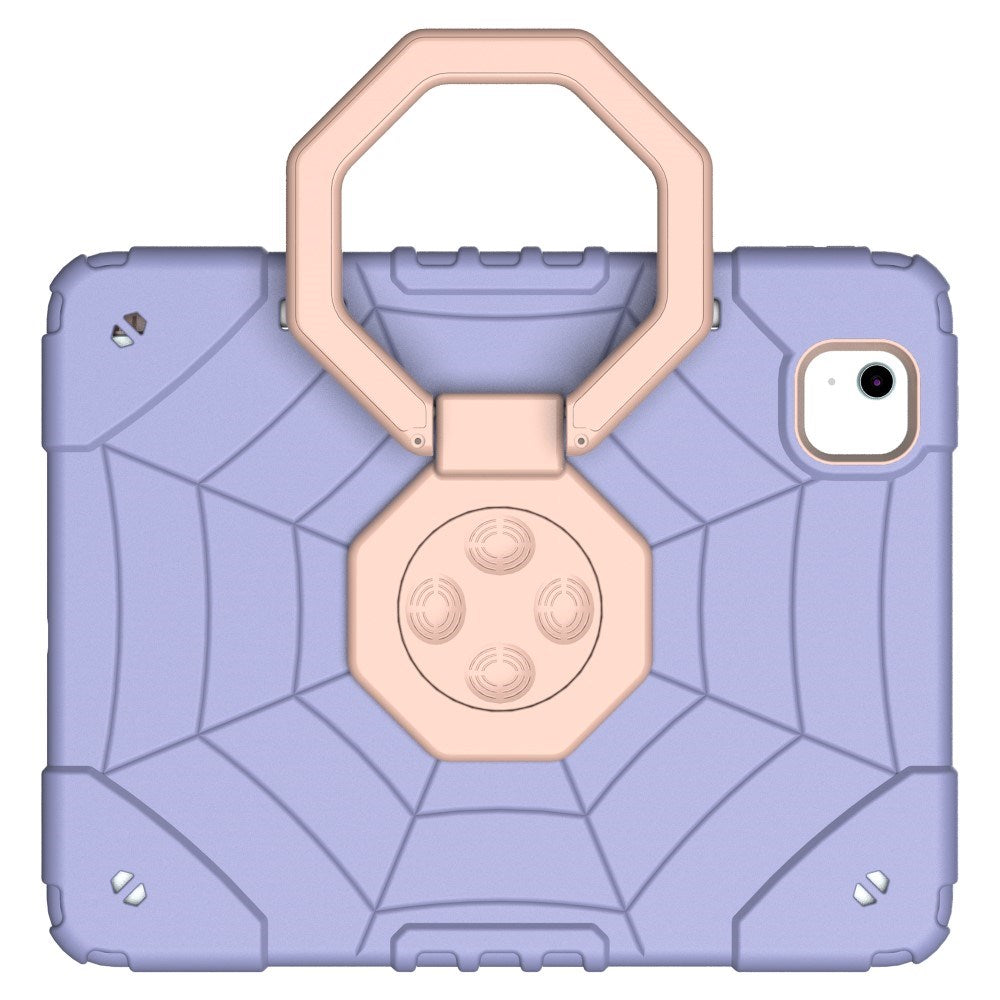 EIDERWOOD iPad Air 11" (2026 / 2025 / 2024) Børne Cover m. Kickstand & Håndtag - Lilla