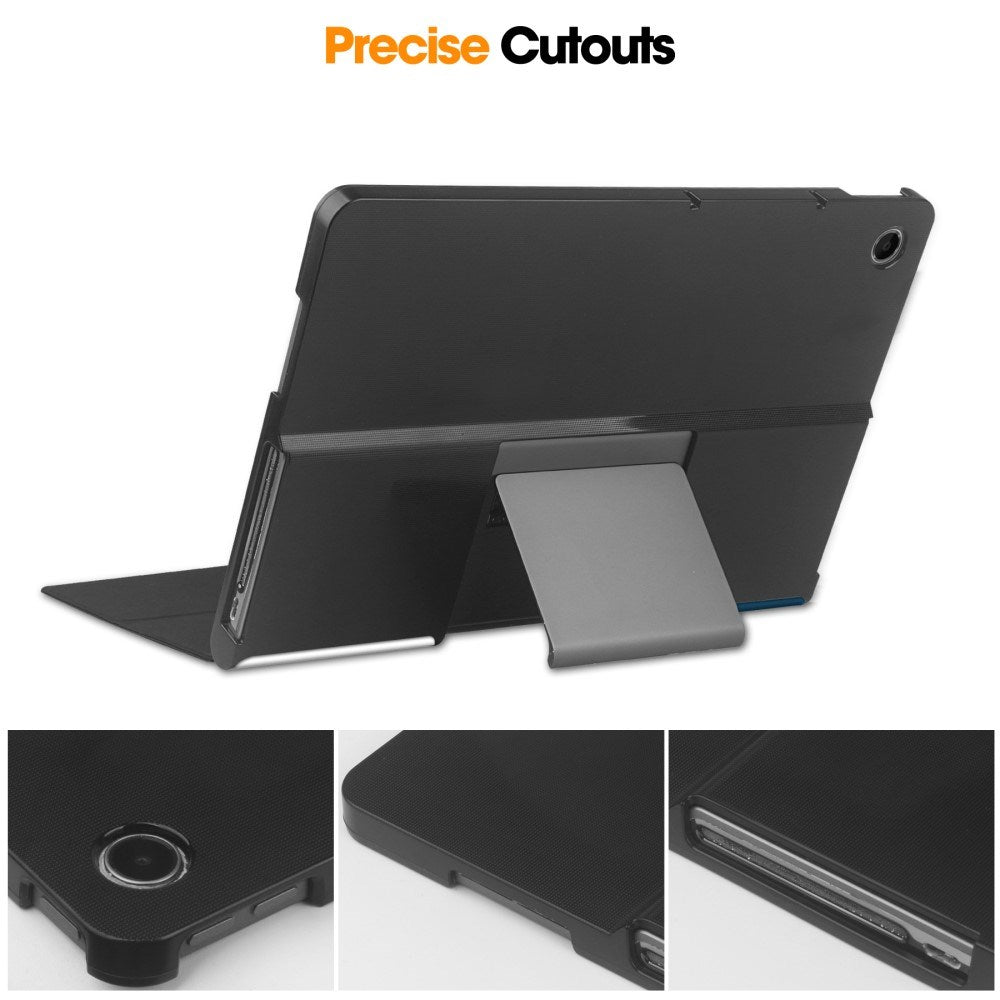 EIDERWOOD Lenovo Tab Plus 11.5" Vegansk Læder Cover m. Mønster - Kat