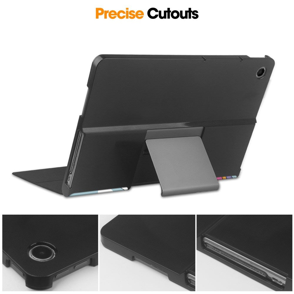 EIDERWOOD Lenovo Tab Plus 11.5" Vegansk Læder Cover m. Mønster - Enhjørning