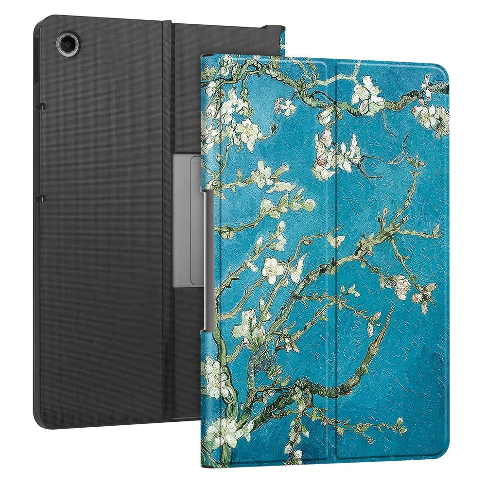 EIDERWOOD Lenovo Tab Plus 11.5" Vegansk Læder Cover m. Mønster - Blomst