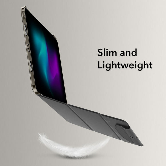 iPad Pro 11" (2025 / 2024) ESR Tri-Fold Flip Cover m. Apple Pencil Holder - Sort