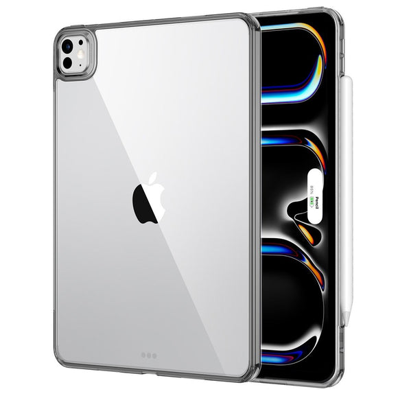 iPad Pro 13" (2025 / 2024) ESR Hybrid Cover - Gennemsigtig / Sort