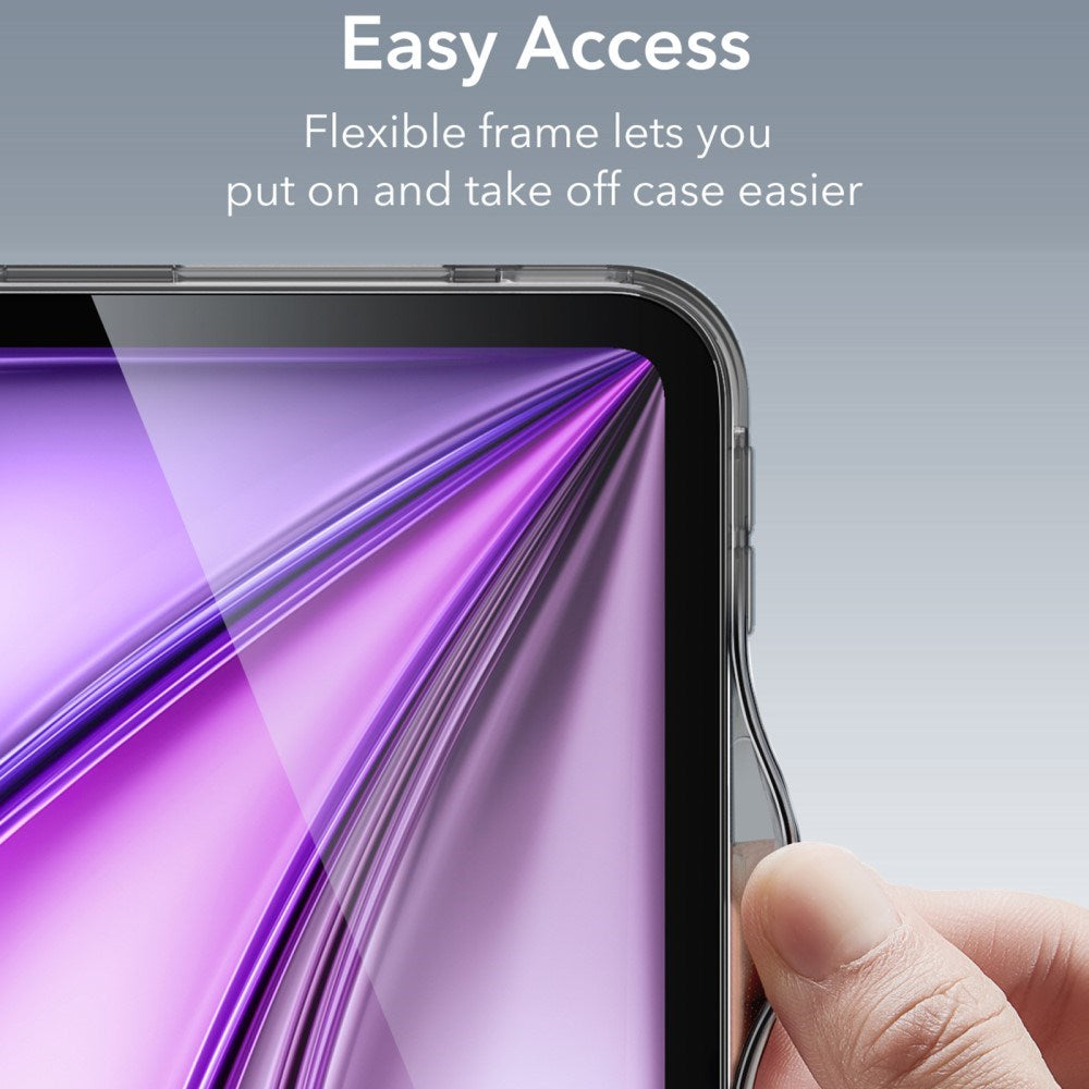 iPad Air 13" (2026 / 2025 / 2024) ESR Hybrid Cover - Gennemsigtig