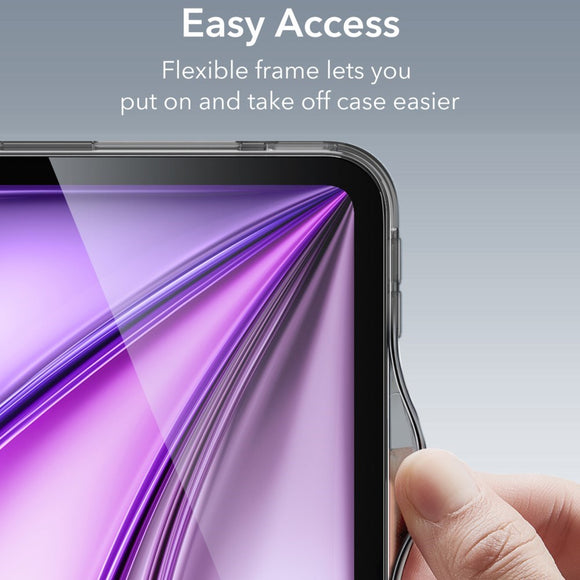 iPad Air 13" (2026 / 2025 / 2024) ESR Hybrid Cover - Gennemsigtig