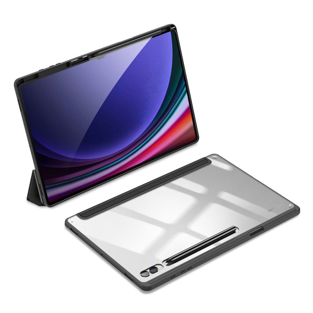 Samsung Galaxy Tab S10 Ultra Shockproof Cover m. Penholder - DUX DUCIS TOBY Series - Sort