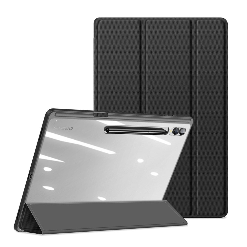 Samsung Galaxy Tab S10 Ultra Shockproof Cover m. Penholder - DUX DUCIS TOBY Series - Sort