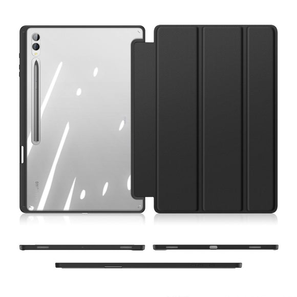 Samsung Galaxy Tab S10 Ultra Shockproof Cover m. Penholder - DUX DUCIS TOBY Series - Sort