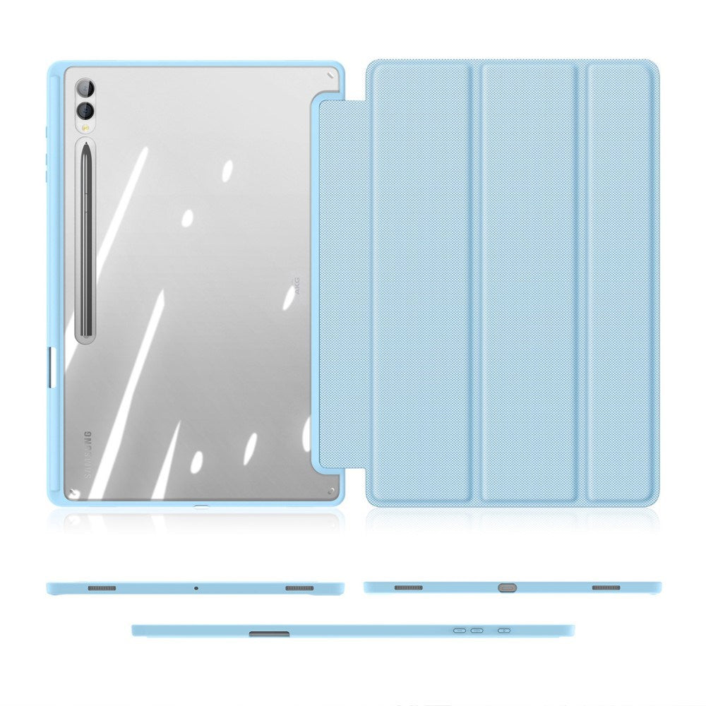 Samsung Galaxy Tab S10 Ultra Shockproof Cover m. Penholder - DUX DUCIS TOBY Series - Blå