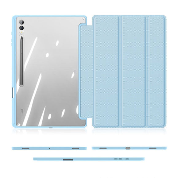 Samsung Galaxy Tab S10 Ultra Shockproof Cover m. Penholder - DUX DUCIS TOBY Series - Blå