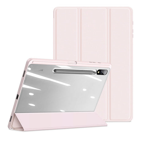 Samsung Galaxy Tab S10 Plus Shockproof Cover m. Penholder - DUX DUCIS TOBY Series - Lyserød