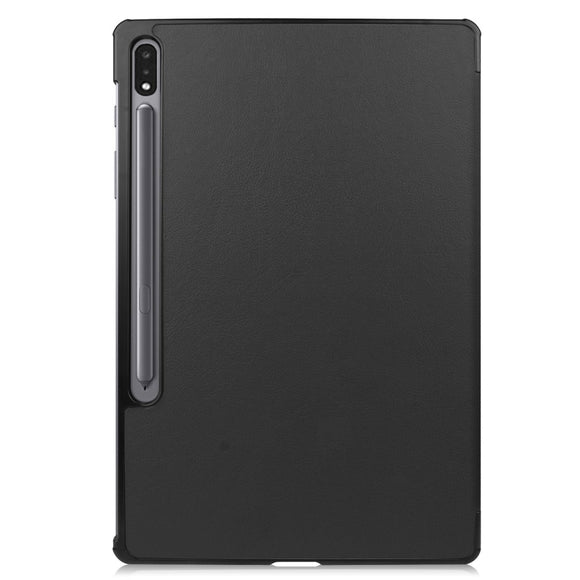 EIDERWOOD Samsung Galaxy Tab S10 Plus Vegansk Læder Cover m. Ståfunktion - Sort