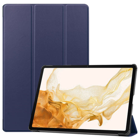 EIDERWOOD Samsung Galaxy Tab S10 Plus Vegansk Læder Cover m. Ståfunktion - Blå