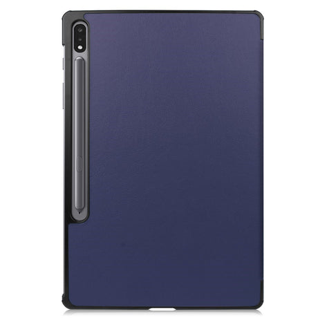 EIDERWOOD Samsung Galaxy Tab S10 Plus Vegansk Læder Cover m. Ståfunktion - Blå