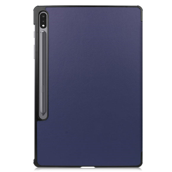 EIDERWOOD Samsung Galaxy Tab S10 Plus Vegansk Læder Cover m. Ståfunktion - Blå