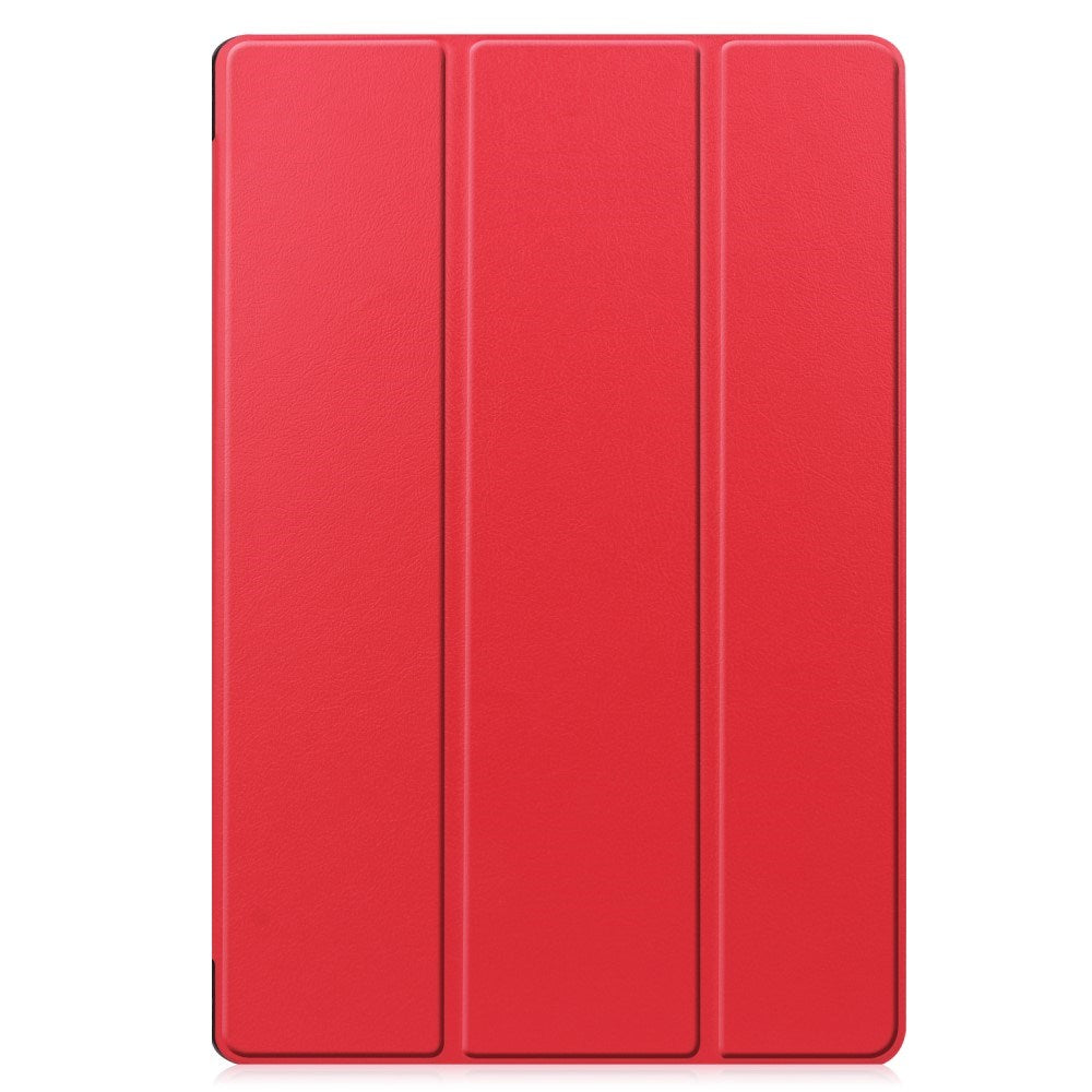 EIDERWOOD Samsung Galaxy Tab S10 Plus Vegansk Læder Cover m. Ståfunktion - Rød