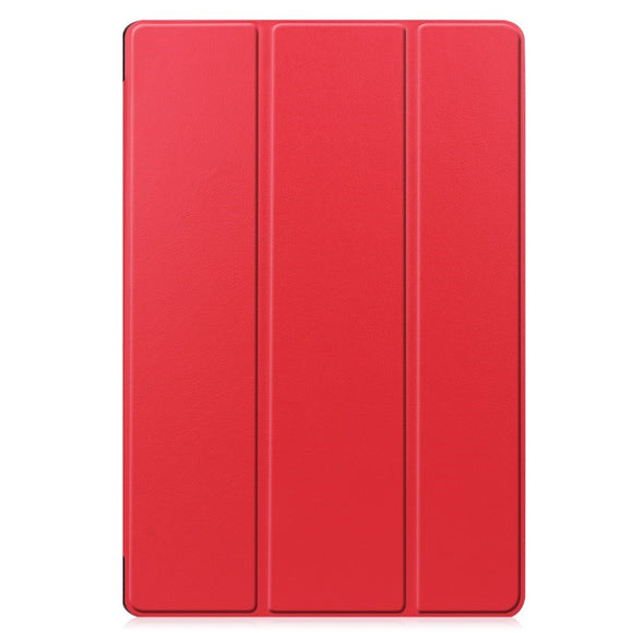 EIDERWOOD Samsung Galaxy Tab S10 Plus Vegansk Læder Cover m. Ståfunktion - Rød