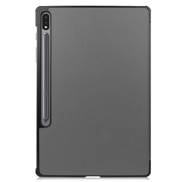 EIDERWOOD Samsung Galaxy Tab S10 Plus Vegansk Læder Cover m. Ståfunktion - Grå
