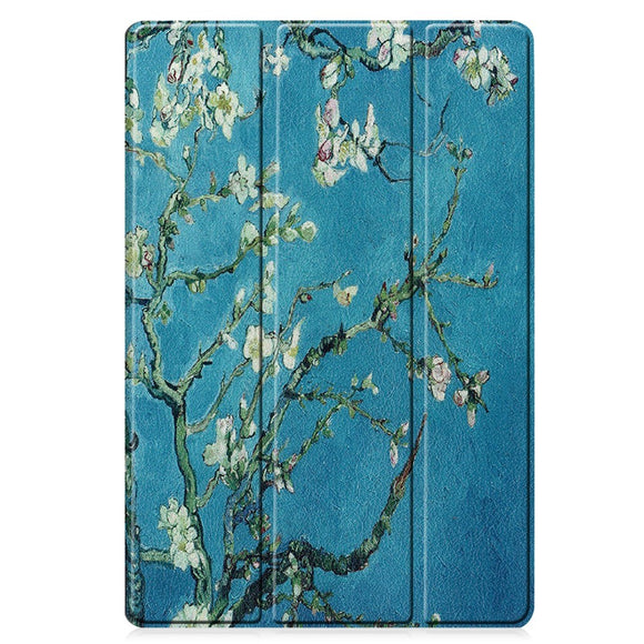 EIDERWOOD Samsung Galaxy Tab S10 Plus Vegansk Læder Cover m. Mønster - Blomst