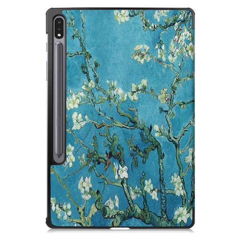 EIDERWOOD Samsung Galaxy Tab S10 Plus Vegansk Læder Cover m. Mønster - Blomst