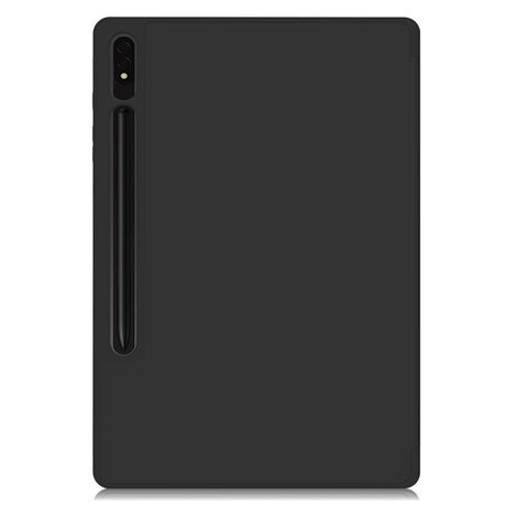 EIDERWOOD Samsung Galaxy Tab S10 Plus Cover i Vegansk Læder m. Ståfunktion & Pen Holder - Sort