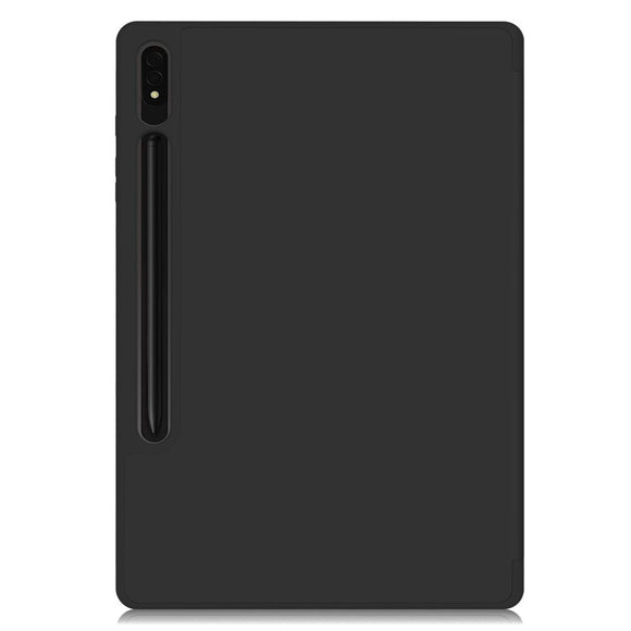 EIDERWOOD Samsung Galaxy Tab S10 Plus Cover i Vegansk Læder m. Ståfunktion & Pen Holder - Sort