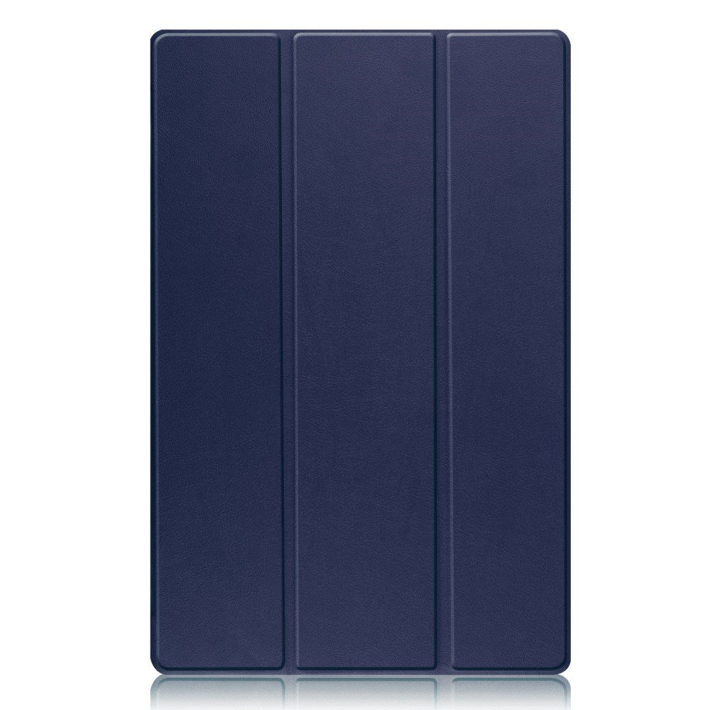 EIDERWOOD Samsung Galaxy Tab S10 Ultra Tri-Fold Læder Cover m. Pencil Holder - Blå