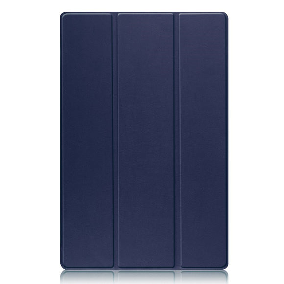 EIDERWOOD Samsung Galaxy Tab S10 Ultra Tri-Fold Læder Cover m. Pencil Holder - Blå