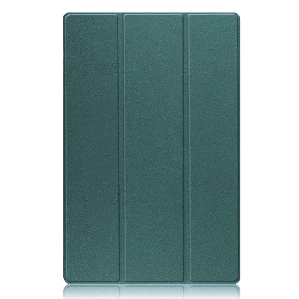 EIDERWOOD Samsung Galaxy Tab S10 Ultra Tri-Fold Læder Cover m. Pencil Holder - Grøn