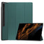 EIDERWOOD Samsung Galaxy Tab S10 Ultra Tri-Fold Læder Cover m. Pencil Holder - Grøn
