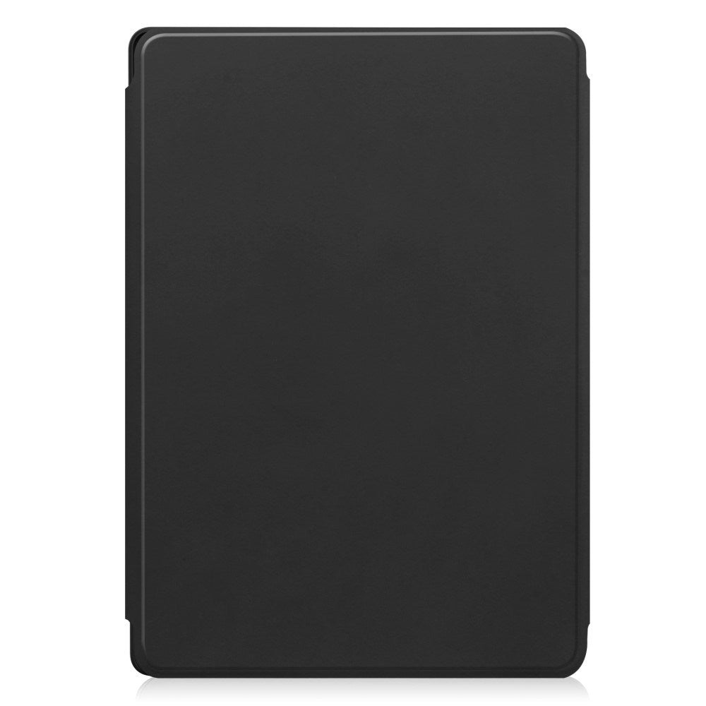 EIDERWOOD Samsung Galaxy Tab S10 Ultra Vegansk Læder Cover m. Roterende Ståfunktion - Sort