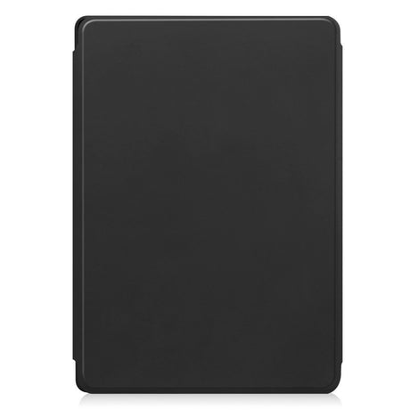 EIDERWOOD Samsung Galaxy Tab S10 Ultra Vegansk Læder Cover m. Roterende Ståfunktion - Sort