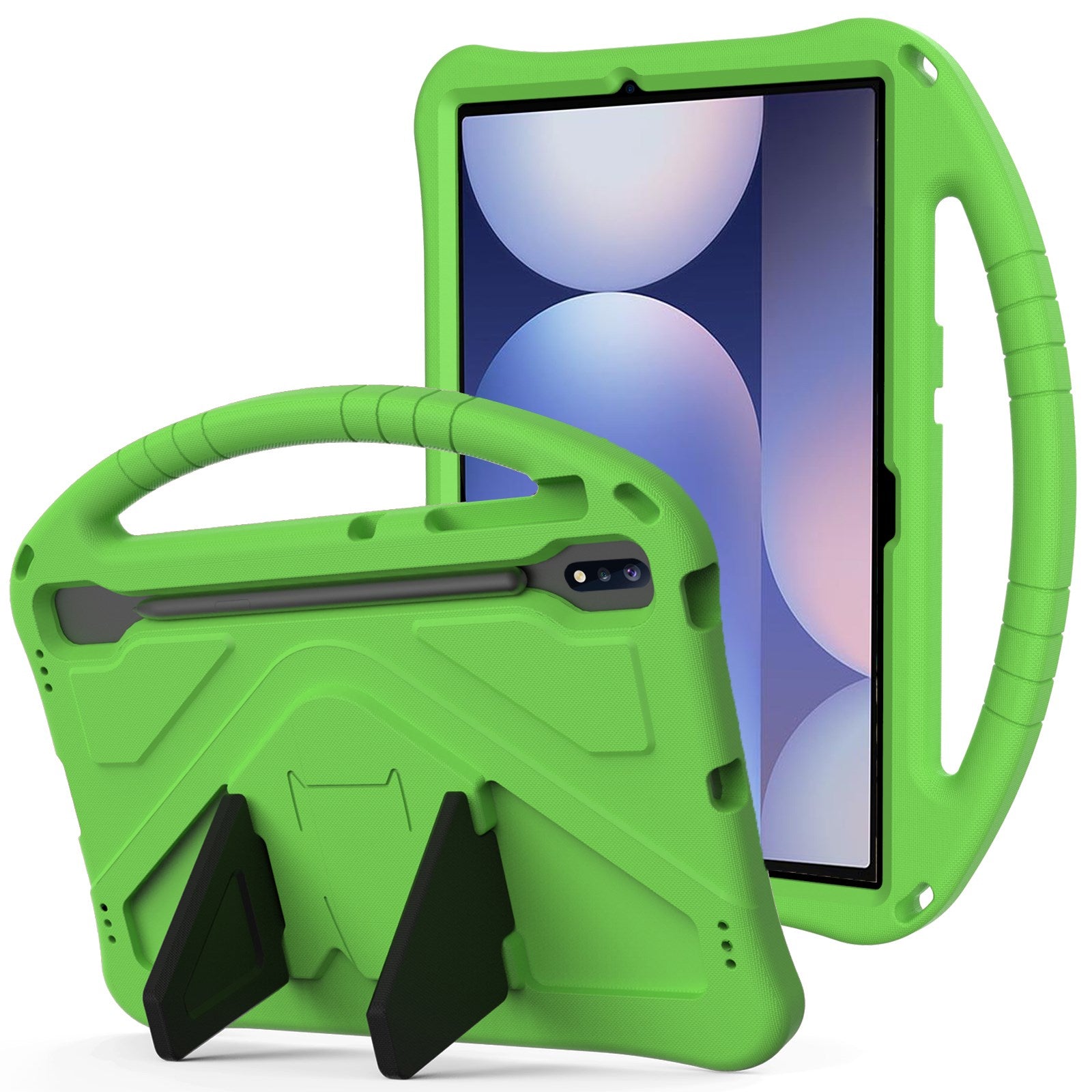 EIDERWOOD Samsung Galaxy Tab S10+ Børnecover m. Kickstand - Grøn