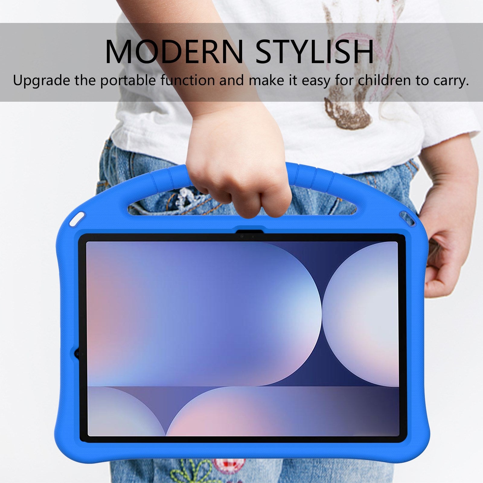 EIDERWOOD Samsung Galaxy Tab S10+ Børnecover m. Kickstand - Blå