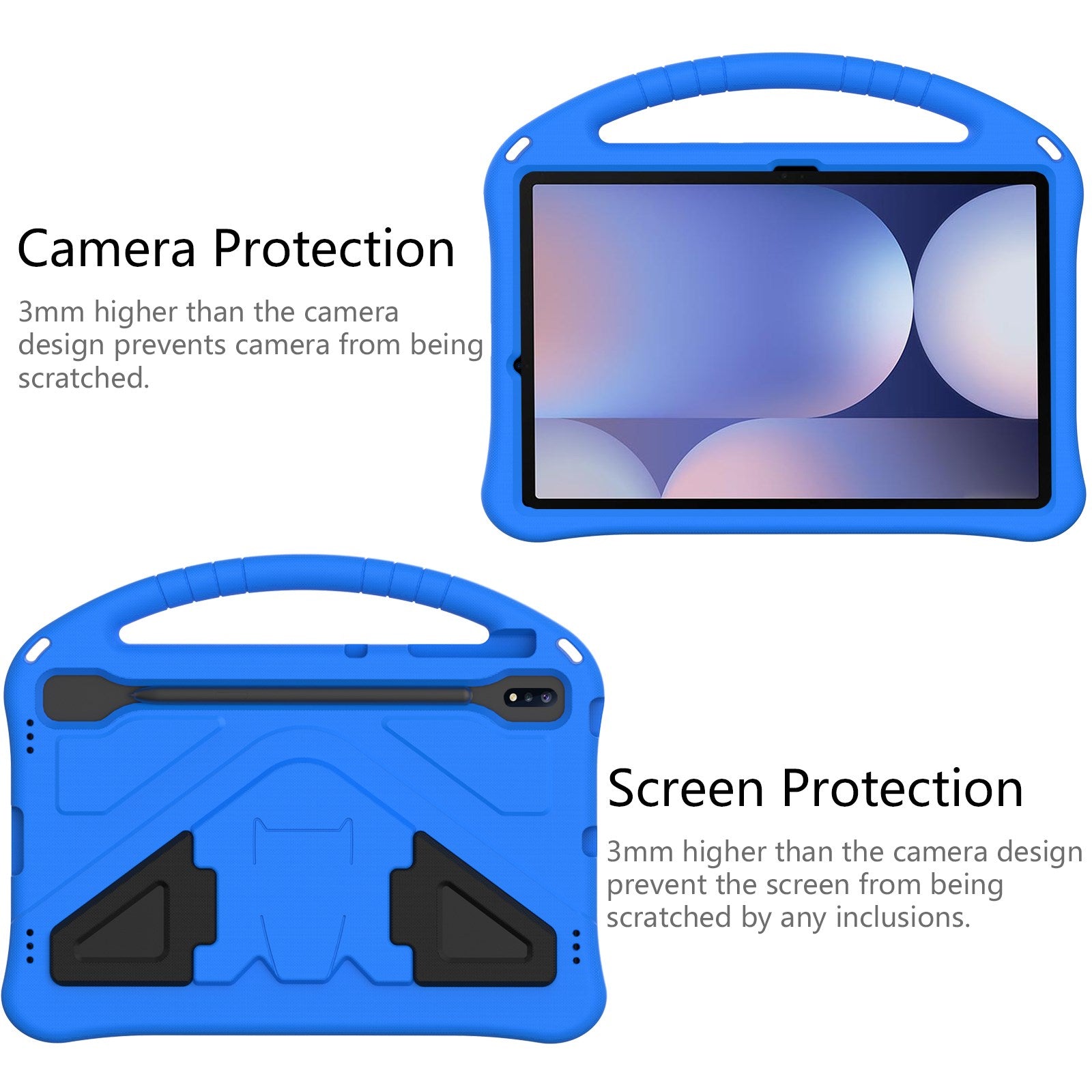 EIDERWOOD Samsung Galaxy Tab S10+ Børnecover m. Kickstand - Blå