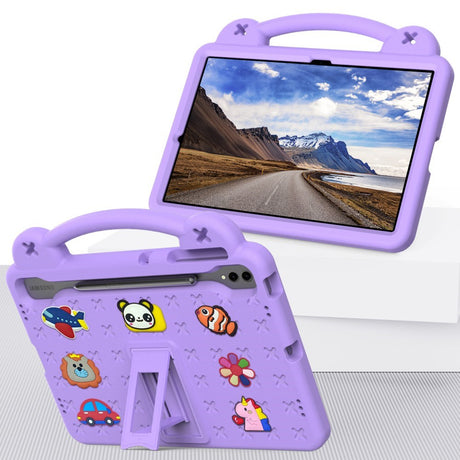 EVA-sikkerhedscase til børn: Samsung Galaxy Tab S10+ /Tab S9+ /Tab S8+ /Tab S7+ Tablet Cover - Lilla