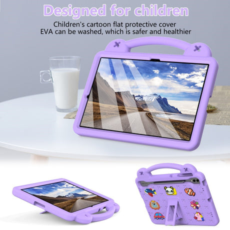 EVA-sikkerhedscase til børn: Samsung Galaxy Tab S10+ /Tab S9+ /Tab S8+ /Tab S7+ Tablet Cover - Lilla