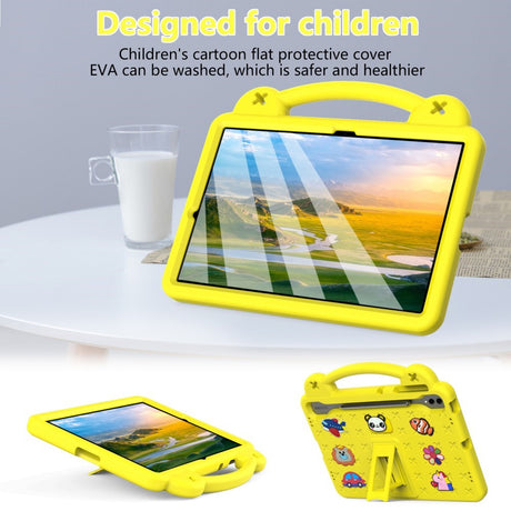 EVA-sikkerhedscase til børn: Samsung Galaxy Tab S10+ /Tab S9+ /Tab S8+ /Tab S7+ Tablet Cover - Gul