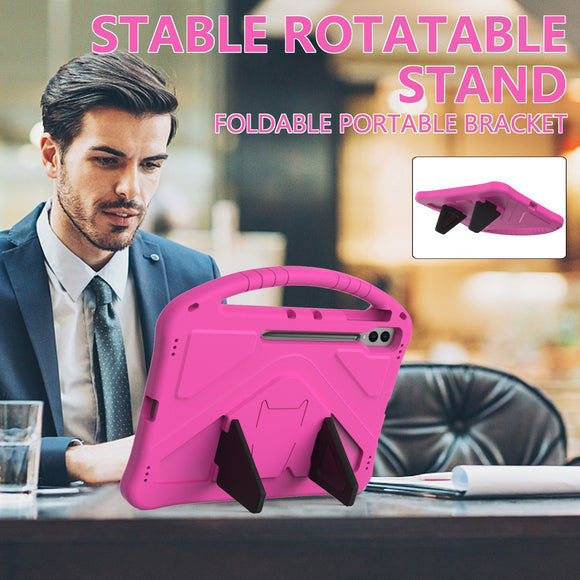 EIDERWOOD Samsung Galaxy Tab S10 Ultra Børnecover m. Kickstand - Pink